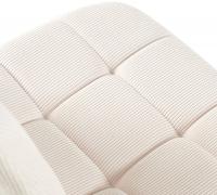 4er Set Esszimmerstuhl Tilde Cord creme 