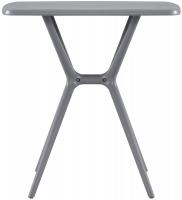 Tisch Becky eckig 72 x 72 cm grau 