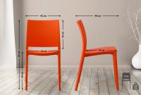 Stuhl Meton orange 