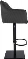 Barhocker Damaso B Cord dunkelgrau 
