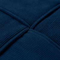 Sitzhocker Forinta Cord blau Sitzhocker Forinta Cord blau
