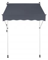 Klemmmarkise Westerly 200x120 cm anthrazit 