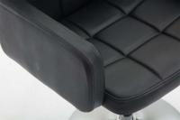Lounger Los Angeles Kunstleder schwarz 