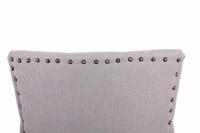 Esszimmerstuhl Aberdeen Stoff antik grau 