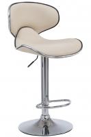 Barhocker Las Vegas V2 chrom creme 