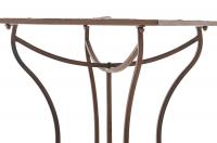 Tisch Asina antik braun 