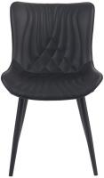Stuhl Brady Kunstleder schwarz 