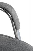 2er Set Besucherstuhl Sievert Stoff hellgrau 