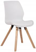 Stuhl Luna Kunststoff weiß 