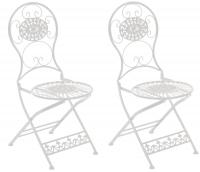 2er Set Stühle Mani weiß