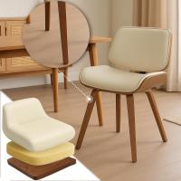 Besucherstuhl Beverley Kunstleder walnuss/creme Besucherstuhl Beverley Kunstleder walnuss/creme