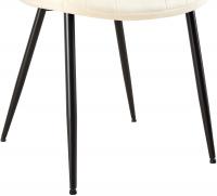 Stuhl Rahden Samt creme 