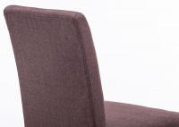 Esszimmerstuhl Ina Stoff cappuccino braun Esszimmerstuhl Ina Stoff cappuccino braun