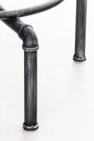 Stehtisch Lumos, Holz antik silber 