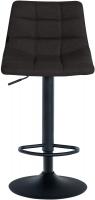 2er Set Barhocker Jerry Stoff schwarz schwarz 